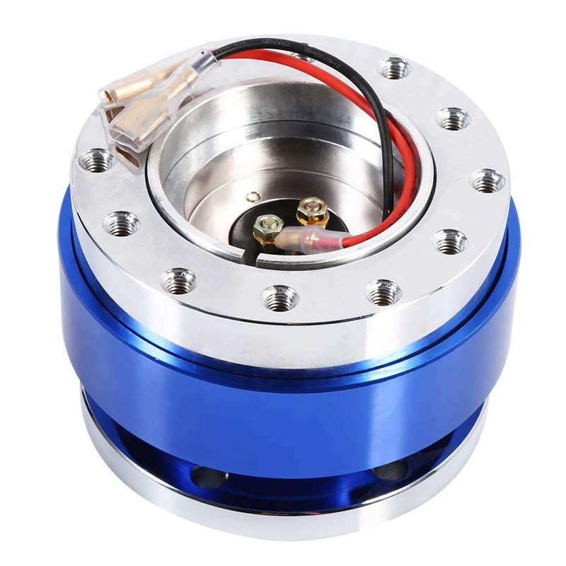 Gorgeri Quick Release Steering Wheel Hub Adapter Kit, Universal 6-Hole