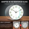 Mabpedo Glow in The Dark Wall Clock, 8" Silent Non-Ticking