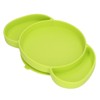 Kids Divided Plates Safe Silicone Foldable Prevent Slipping Toddler Suction