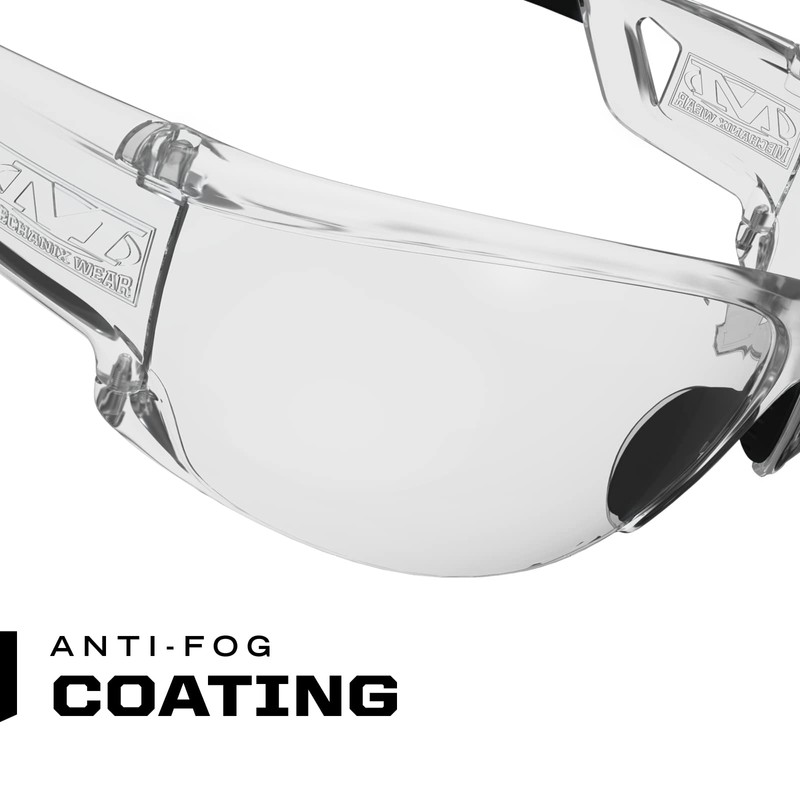 Mechanix Wear Vision Type-N (One Size Fits All, Clear-Black/Clear)