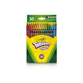 Crayola Twistables Colored Pencils, 30 Count, Assorted Colors, Gift