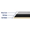 QEP 42117 6 in. x 2 in. Gum Rubber Margin