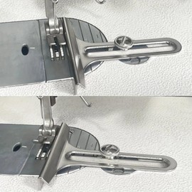 ZhXu Shuo 2 Sets Sewing Machine T Gauge/Sewing Edge Guide with Screws #G1