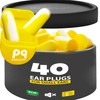 PQ Small Ear Plugs for Sleeping - 40 Soft Earplugs