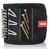 Magnetic Wristband for Tools with Powerful Magnets for Holding Screws