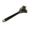 Mumusuki Feather Duster, Natural Ostrich Feathers for Dusting Contoured for