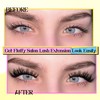 ALICE Fluffy Volume Lash Clusters Natural Lash Extensions DIY Eyelash