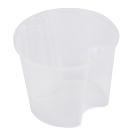 Restaurantware-SOUP INSERTS ONLY: Asporto 24 Ounce Inserts For Soup Containers, 100 Disposable Take Out Container Inserts - Soup Containers Sold Separately, Microwavable, Clear Plastic Food Inserts