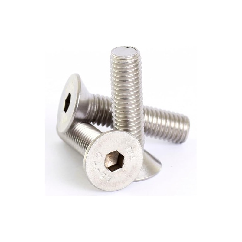 AHCA2 Stainless Steel Socket Countersunk Screw Allen Key Bolts M8