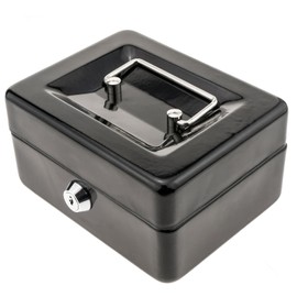 PrixPrime - Portable safe for storing banknotes and coins of 150 x 117 x 80 mm