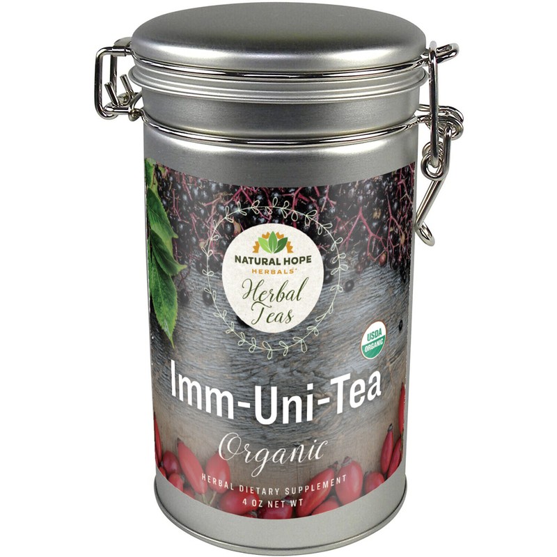 Natural Hope Herbals IMMUNI-TEA USDA Certified Organic Herbal Blend for
