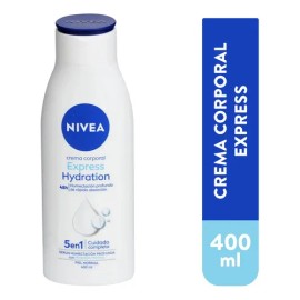 Crema Corporal Nivea Express Hydration Piel Normal 400ml.