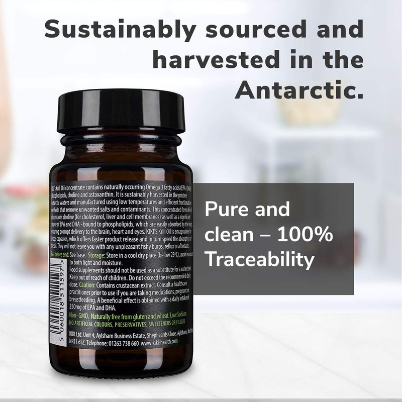 KIKI Health Krill Oil - 30 Capsules