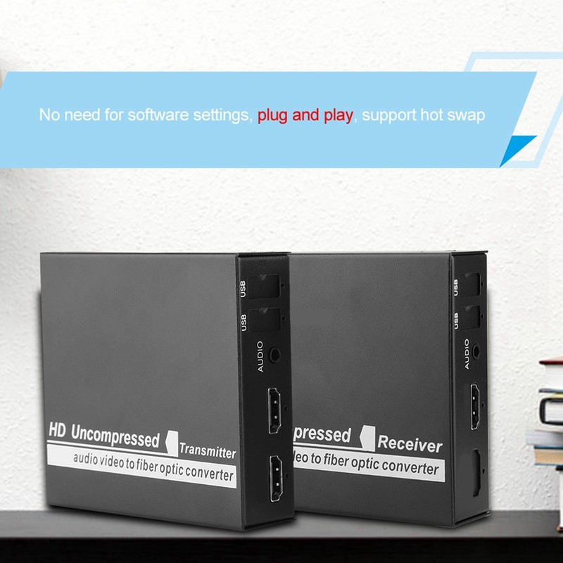HDMI 3G 1080P HD Single Mode Single Fiber Optical Converter