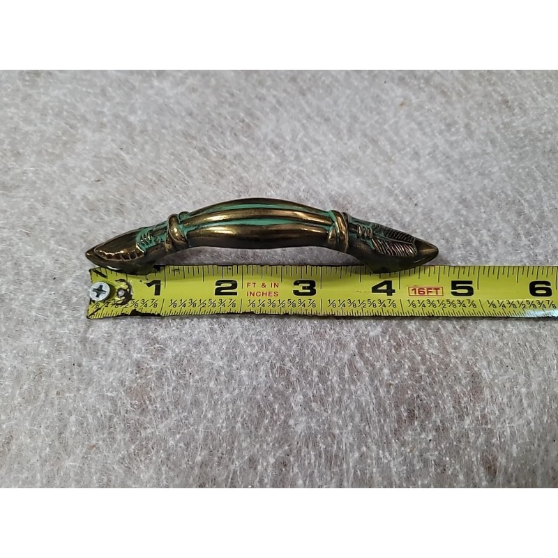Hickory Hardware Southwest Lodge Verde Antique 3"cc Arrow Cabinet Pull