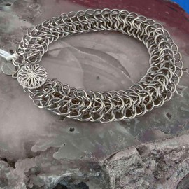 The Beadsmith Sterling Silver JumpLocks – 8 mm Jump Rings, 16 Gauge, 50pc