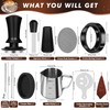 Y-Step 25 PCS Espresso Accessories Kit, Espresso Tamper Kit Coffee