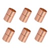 Hordolry Straight Copper Coupling Fittings, 1/2 Inch Copper Pipe Welding