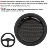 Carbon Fiber Horn Push Button for 6 Bolts for MOMO