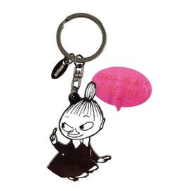 Marimo Craft MOM-610 Key Chain in PVC Case, Little My Moomin, Approx. W 2.0 x H 2.0 inches (50 x 50 mm)