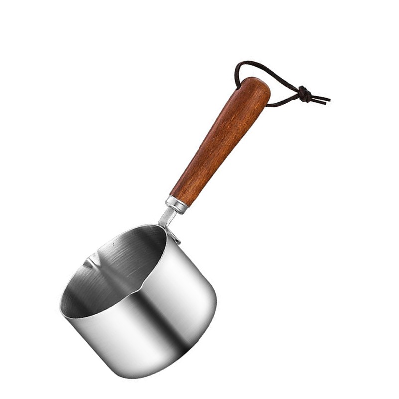 Milk Pot Stove Top Stainless Steel Boiler Sauce Pan Portable