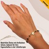 Tilove Natural Stone Bracelet Triple Protection Healing Stone for Women