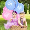 wrovitik 50 Pcs It's a Boy Girl Balloons, 12 Inch