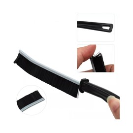 Fugedox 5pcs Crevice Cleaning Brush, Multifunctional Gap Brush for Cleaning Dead Corners Bathroom, Kitchen, Window, Multifunctional Gap Brush, Kitchen, Window, Faucet, Window or Sliding Door Track