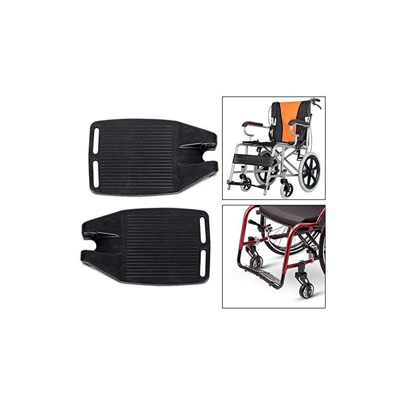 Universal Wheelchair Footrest Easy Install Accessories Plastic 2.2 cm Gaps
