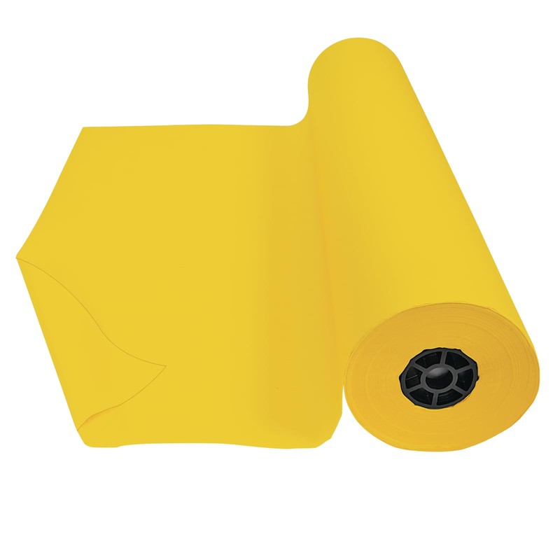 Colorations Dual Surface Paper Roll Classroom Supplies for Arts and