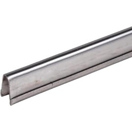 Wynn Hardware Sliding Door Repair Track Cover Repair Worn Damaged Sliding Glass Door Repair Horizontal Sliding Window Tracks Stainless Steel | Track Replacement for Patio Glass Door Repair (8 Feet)