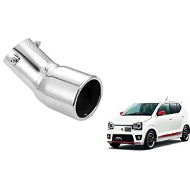 Alto Works Turbo RS HA36S Exclusive Muffler Cutter ALTO Illustrated Installation Instructions Included H2 (Silver)
