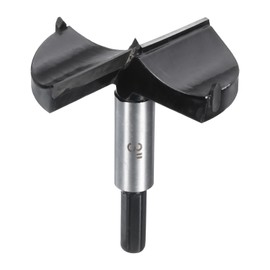 HARFINGTON Forstner Drill Bit 3"(76mm) Tungsten Carbide Wood Drilling Bit Hinge Cutter with Hex Shank for Hardwood Softwood Plywood Woodworking Drilling