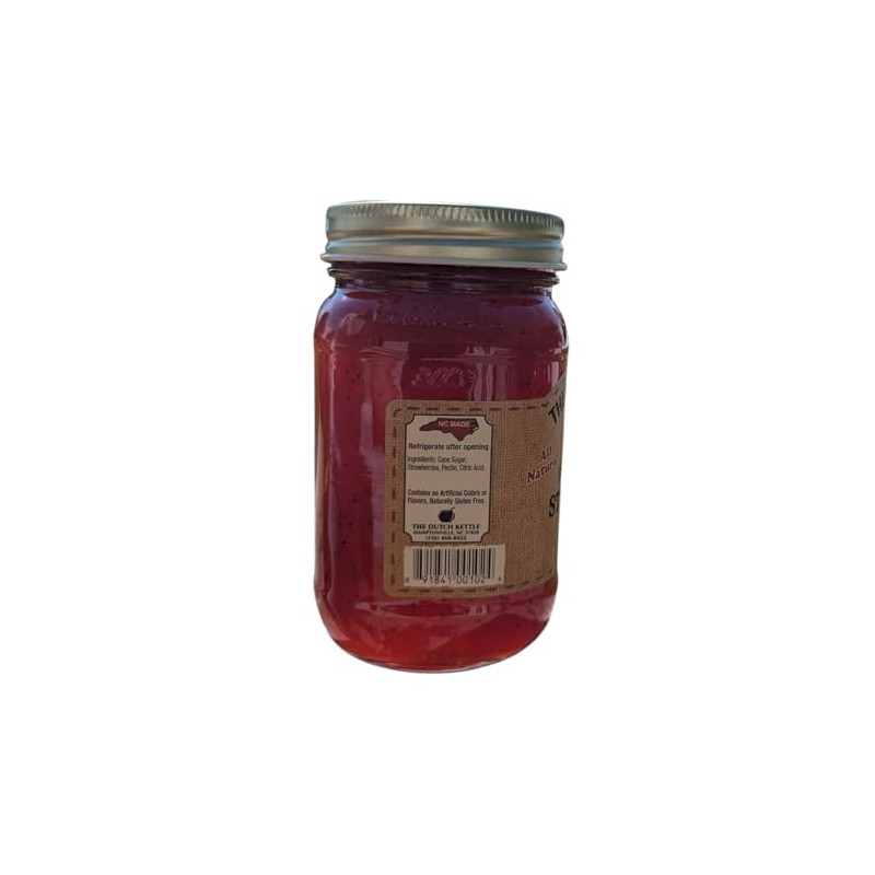 The Dutch Kettle Amish Homemade Strawberry Jam - One (18