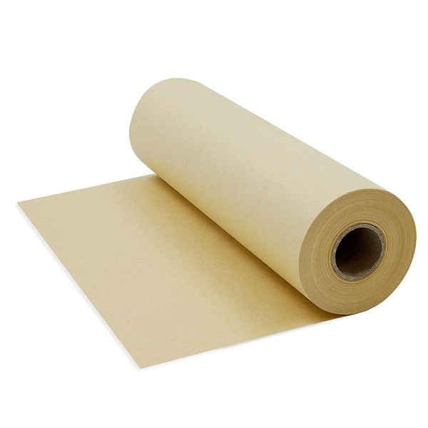Brown Kraft Paper Roll (250mm x 30.5m) Brown Paper Packing Roll - Ideal for Arts, Crafts, Gifts, Postal, Shipping, Wrapping, Floor Covering, Table Runners