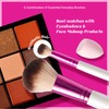 Ruby Kisses Juego de brochas de maquillaje de tamaño de