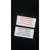 (3) HIGH QUALITY DUNCAN PARKING METER "HOURS OF OPERATION CARDS"