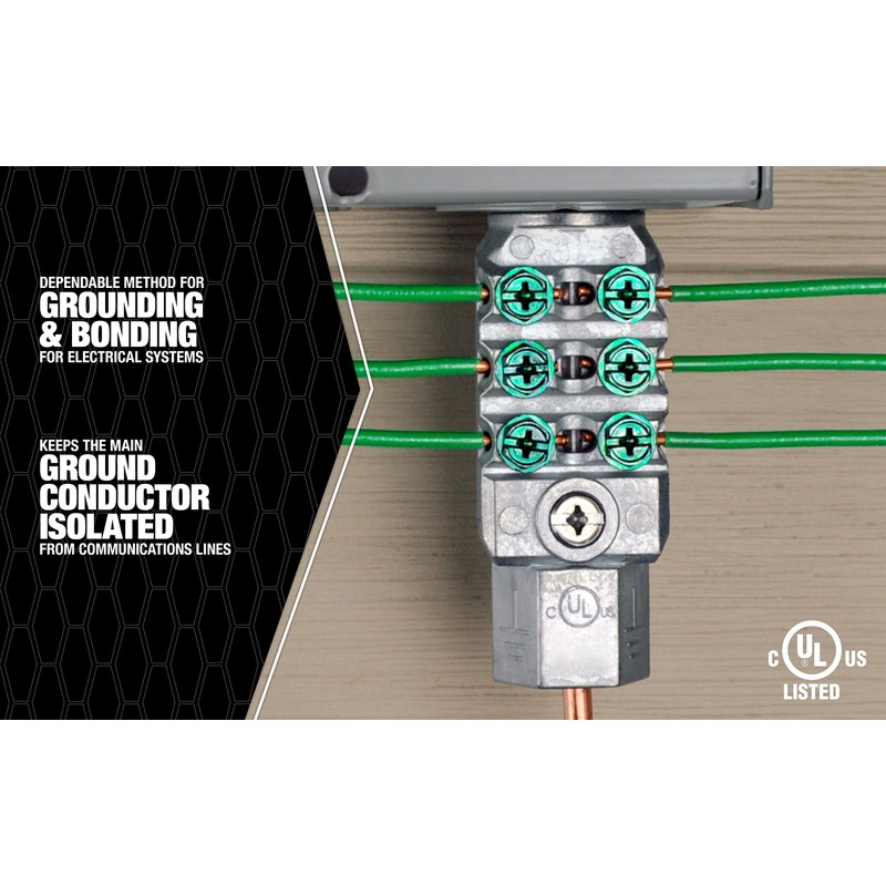 Southwire MEIBB 1/2 in. Inline Intersystem Bonding Bridge Connector