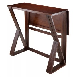Winsome Wood Harrington Drop Leaf High Table