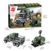 QMAN Military Vehicle Building Blocks Sets, WW2 Army Building Blocks