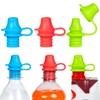 Kiddikap Original Water Bottle Topper for Toddlers – 100% Silicone
