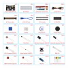 REXQualis Kit Componentes Electronicos Para Arduino, Raspberry Pi Con Módulo