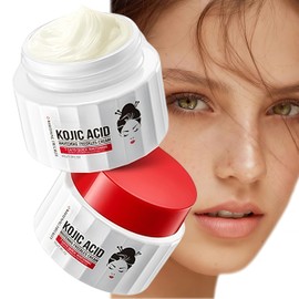 Kojic Acid Cream – Brightening & Anti-Aging Dark Spot Remover – Hydrating Face Moisturizer for Dry Skin – Anti-Wrinkle Cream for Women – 50g