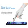 UV Sun Protection Gloves,2 Fingers Flip Mesh Cooling Breathable Touchscreen
