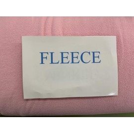 60” Wide 100% Polyester Anti-Pill Light Pink Fleece
