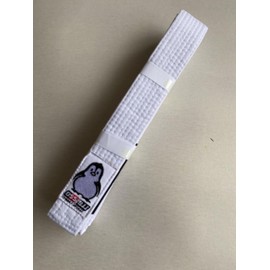 OSS Combat Sports BJJ Children Belt – IBJJF Approved, 100% Cotton, Lightweight, Durable Design, Competition-Ready, Perfect for Young Brazilian Jiu-Jitsu Practitioners. (White, 250 cm)