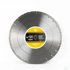 Kingthai 16 Inch Cutting Concrete Wet Dry Segmented Diamond Saw Blade for Masonry with 1 Inch Arbor
