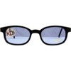 X-KD Sunglasses 1012 Black Frame with Blue lens