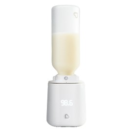 Munchkin Munchkin Simple Touch Baby Bottle Warmer with Digital Temperature Display - Safe, Easy Heating System to 98.6°F, Compatible with Most Bottle Brands (Plug-in)