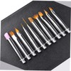 Minkissy Nail Art Pen Brush Set 10pcs Manicure Kit with